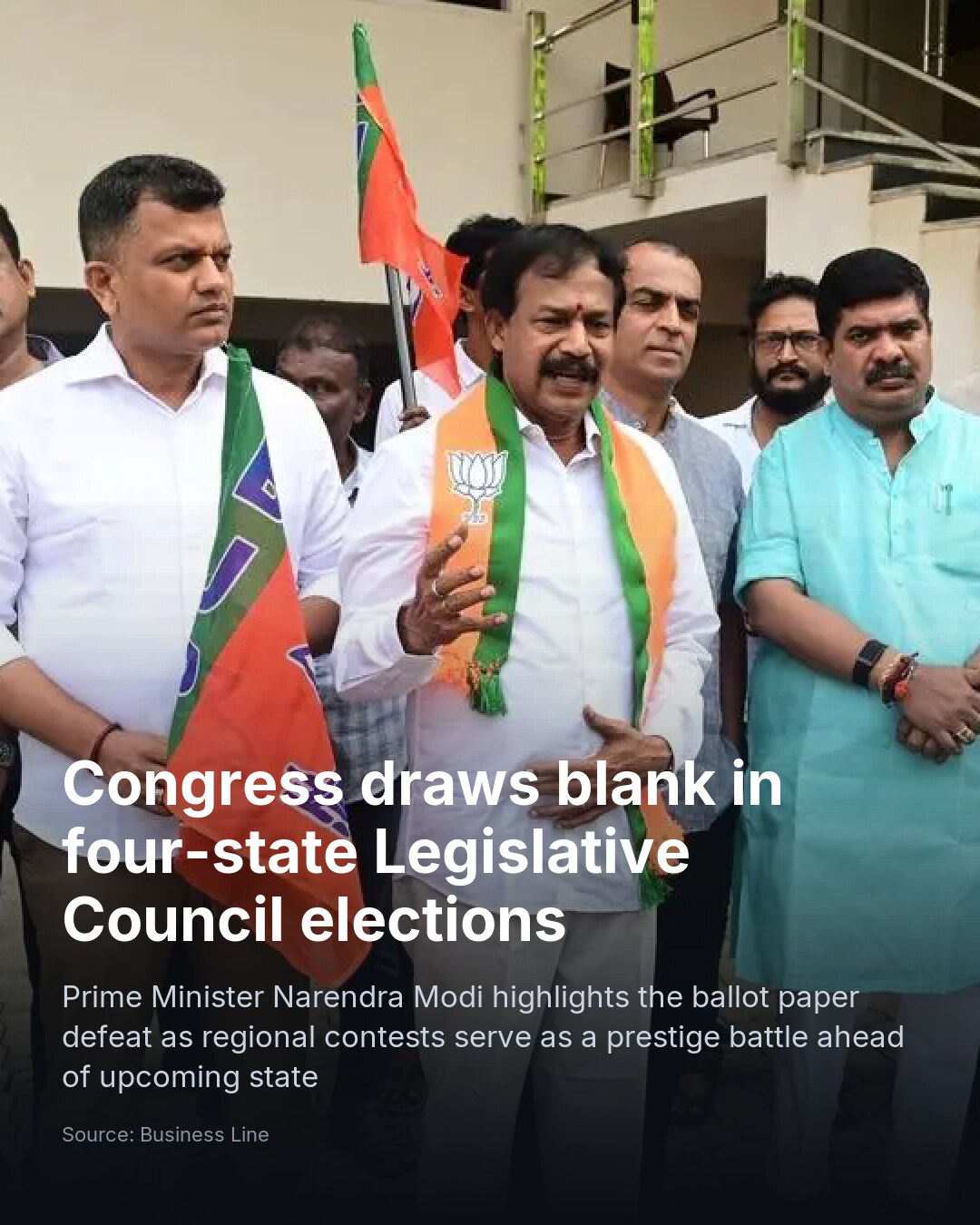 Congress draws blank in four-state Legislative Council elections