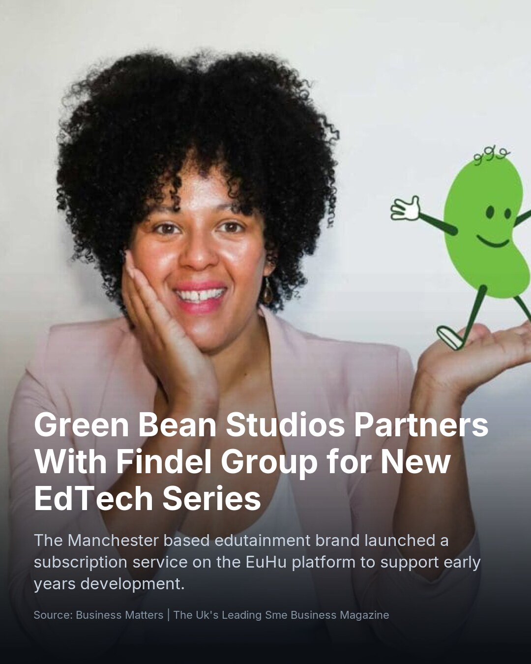 Green Bean Studios Partners With Findel Group for New EdTech Series